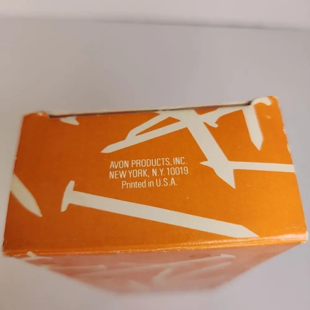 Vintage Avon In Box On The Mark Wild Country Aftershave Collectable Bottle